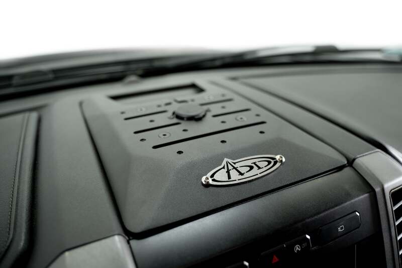 Ford F-150 Dash Mount - Addictive Desert Designs - Digital Device - Hammer Black Powder Coat - `15-`20